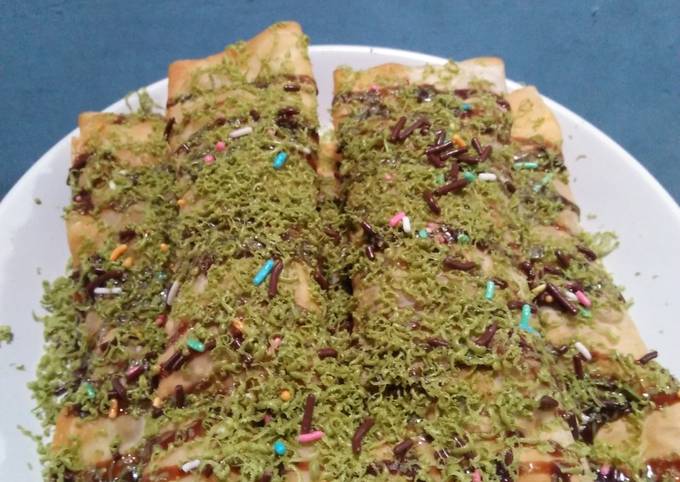 Bagaimana cara memasak Pisang coklat Green Tea dijamin lezat