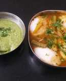 Kanjipuram idli sambhar