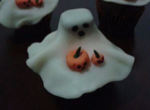 Una foto de Cupcakes Fantasma