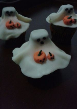 Una foto de Cupcakes Fantasma