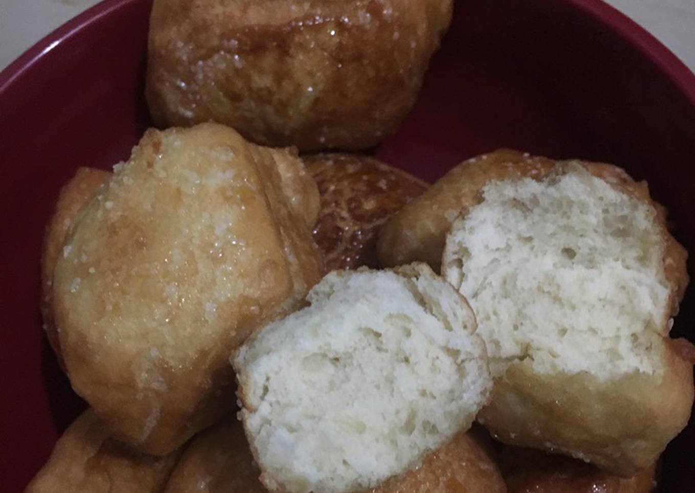 Kue Bantal (Odading / Golang galing) metode autolisis