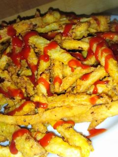 A picture of Masala fries.