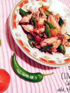 Foto resep Cumi Asin Cabai Hijau