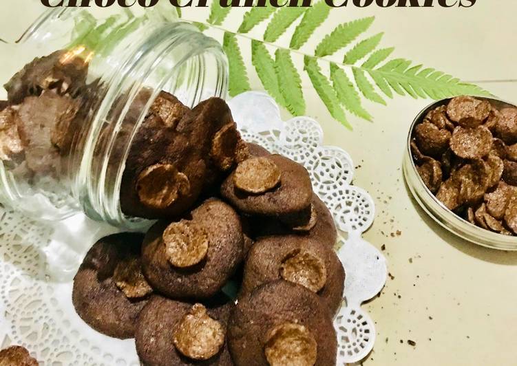 Choco Crunch Cookies (putih telur)