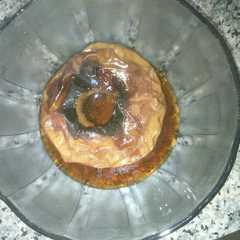 A picture of Manzana al horno con Coca cola.
