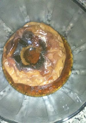 Una foto de Manzana al horno con Coca cola