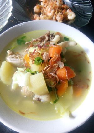 Foto resep Sup ceker kepala ayam