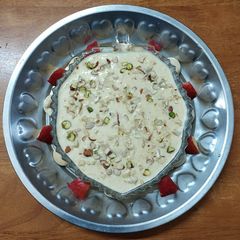 A picture of Apple kheer.
