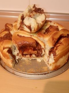 Una foto de Brioche de crema de cacao en MC
