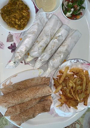 صورة لوصفة شاورما الدجاج