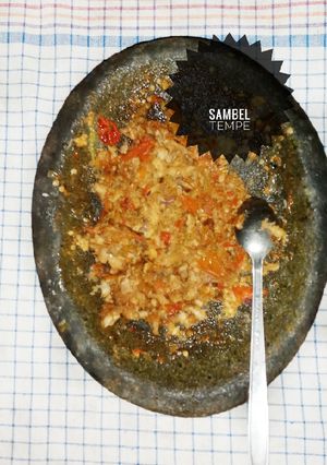 Foto resep Sambel tempe