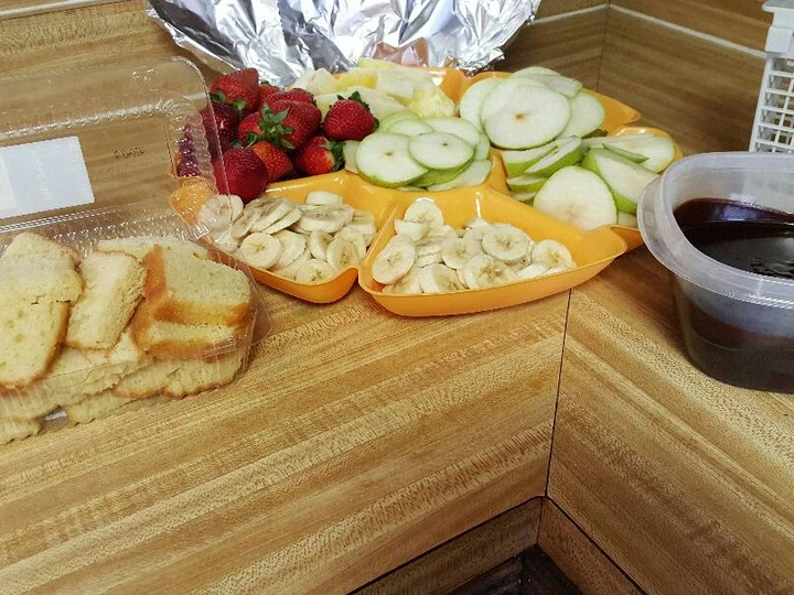 Easy Way Prepare Fruit Basket Fondue which Delicious