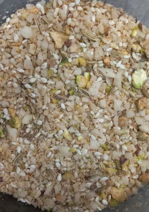 A picture of Egyptian Dukkah.