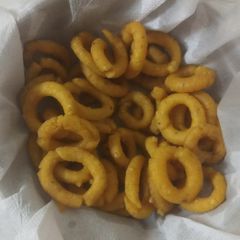 A picture of Chakodi Recipe Andhra Rice Ring Murukku.