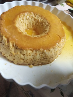 Una foto de Flan de dulce de leche