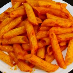 A picture of Red Sauce Pasta.