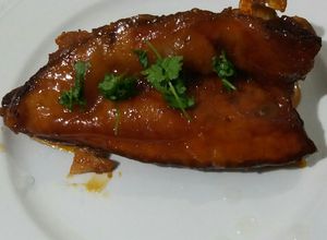 Foto de Costela de porco marinada na cachaça e melado de cana