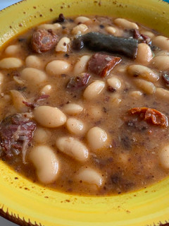 Una foto de Fabada asturiana express en olla rápida