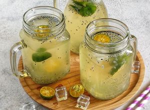 Foto resep Es Kesturi Selasih