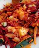 🌶 🔥 Ensalada 🤤🤤🤤🍍 🥒 🍋 remolacha y 🥕