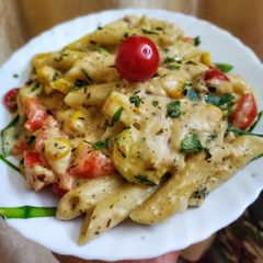 White Sauce Pasta A picture of White Sauce Pasta.