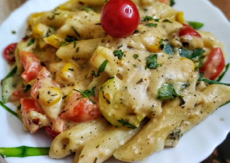 White Sauce Pasta White Sauce Pasta