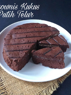 Foto resep Brownis Kukus Putih Telur