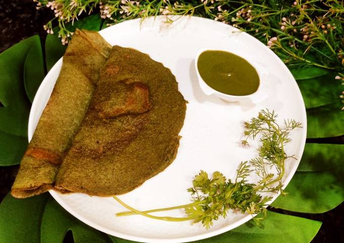 Green moong Dosa