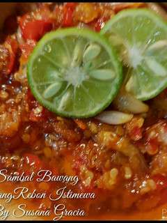 Foto resep Sambal Bawang Udang Rebon Istimewa