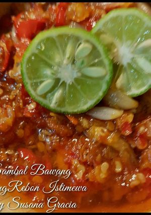 Foto resep Sambal Bawang Udang Rebon Istimewa