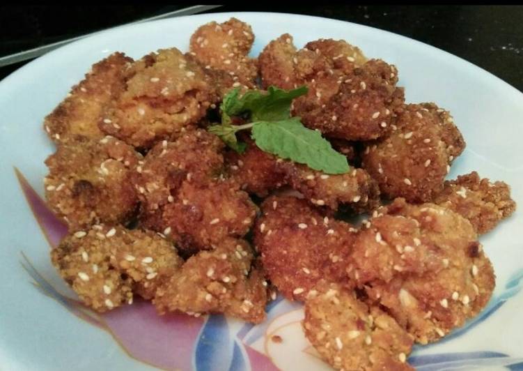 Recipe of Any-night-of-the-week Seasame Chicken Bites