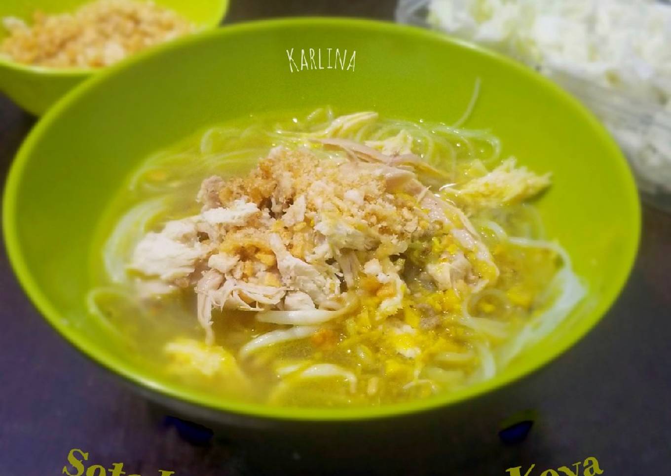 Soto Lamongan dengan Koya