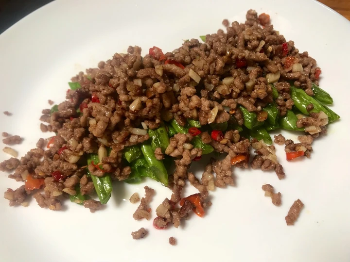 Langkah Gampang Menyiapkan Resep  Tumis Buncis Daging Cincang yang Menggugah Selera, Lezat