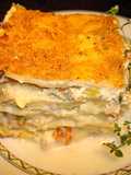 Chicken Lasagna with Roasted Vegetables, Jon Style