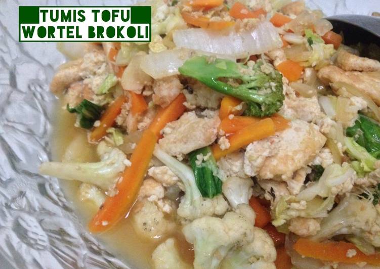 Cara Memasak Tumis tofu Nikmat Lezat