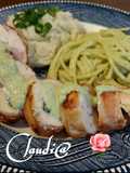Pechugas rellenas(Cordon bleu)🌹