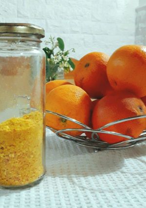 Una foto de Naranja en Polvo casera