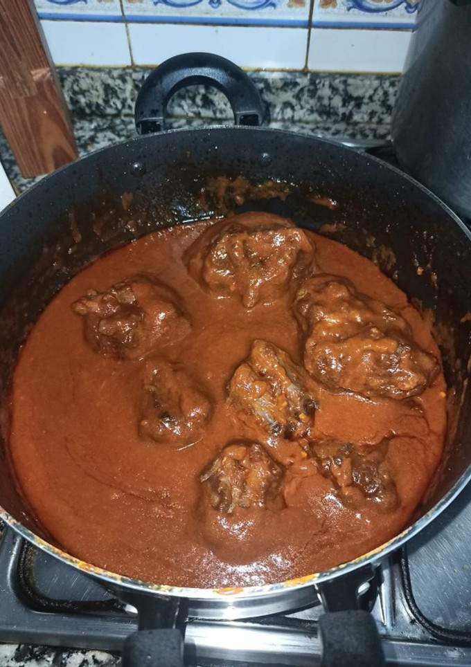 Una foto de Rabo de toro al almonteño