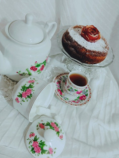 عکسی از دستور کیک سیب