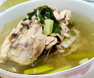 Cara Cepat Sop ayam pak min Enak Sempurna