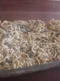 Tallarines caseros con salsa de verdeo