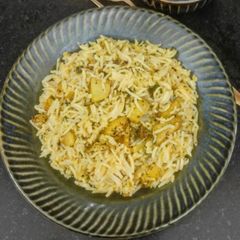 Potato Bhujiya Rice/ Aloo Bhujiya Pulao/ Instant RiceAloo Recipe For Evening Time (For Small Cravi) A picture of Potato Bhujiya Rice/ Aloo Bhujiya Pulao/ Instant RiceAloo Recipe For Evening Time (For Small Cravi).