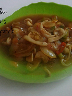 Foto resep Cumi pedas Asam Manis