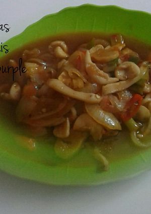Foto resep Cumi pedas Asam Manis