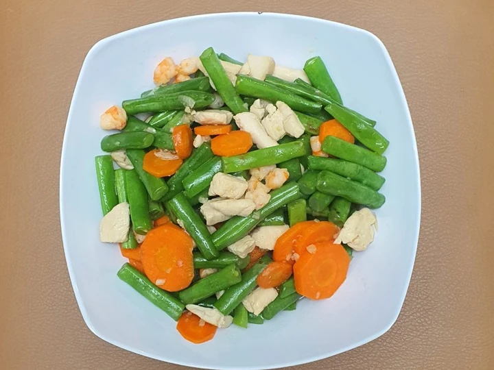 Langkah Gampang Menyiapkan Resep Tumis buncis dan wortel yang Uenak Anti Ribet, Uenak Banget