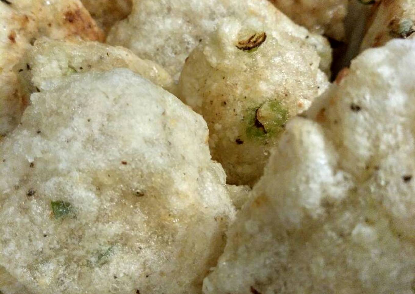 Crunchy Fried Tapioca