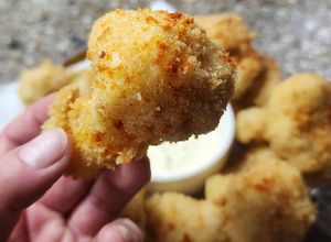 Una foto de Tempura de coliflor rebozado en panko 🥢
