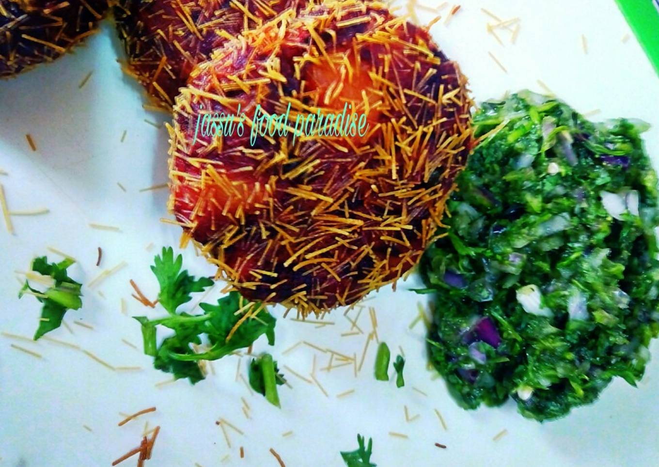 Beetroot cutlets