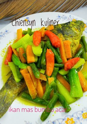 Foto resep Ikan Mas bumbu Acar