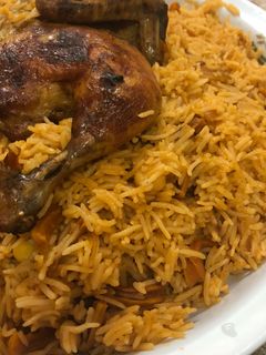 صورة لوصفة رز بخاري 😋